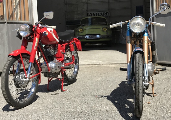 Mondial e Panhard, un'esclusiva collezione privata Mondial e Panhard, un'esclusiva collezione privata
