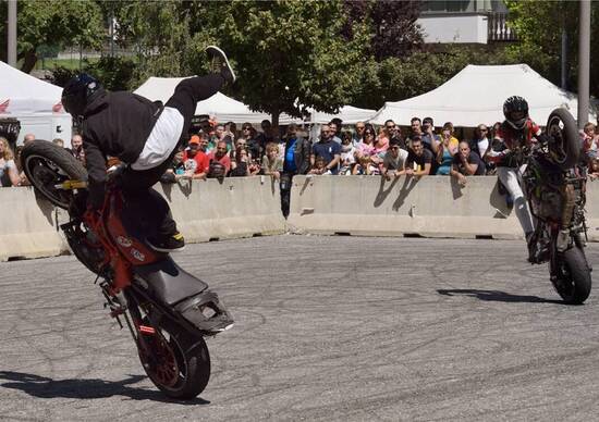 Stelvio Stunt Competition Match, gare di abilità al Raduno Stelvio Stunt Competition Match, gare di abilità al Raduno