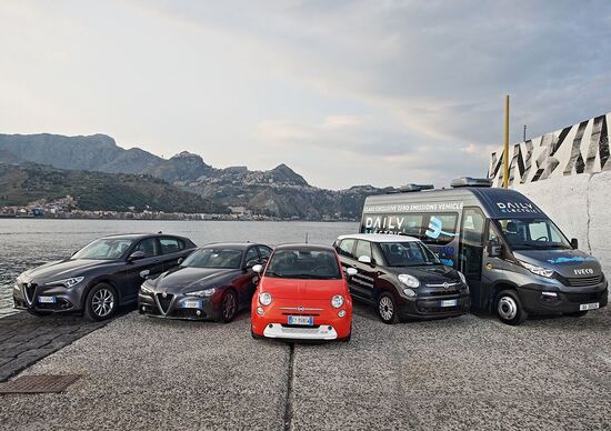 Le auto di FCA al G7 di Taormina Le auto di FCA al G7 di Taormina
