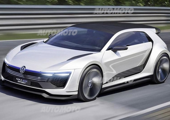 Volkswagen Golf GTE Sport concept: sognare con l'ibrido da 400 CV Volkswagen Golf GTE Sport concept: sognare con l'ibrido da 400 CV