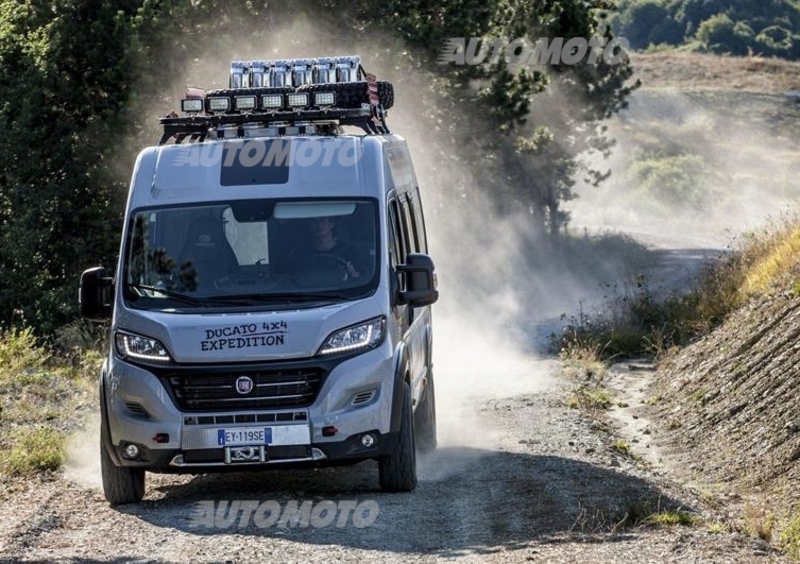 Fiat Ducato 4x4 Expedition Quando Il Camper E Inarrestabile Video News Automoto It