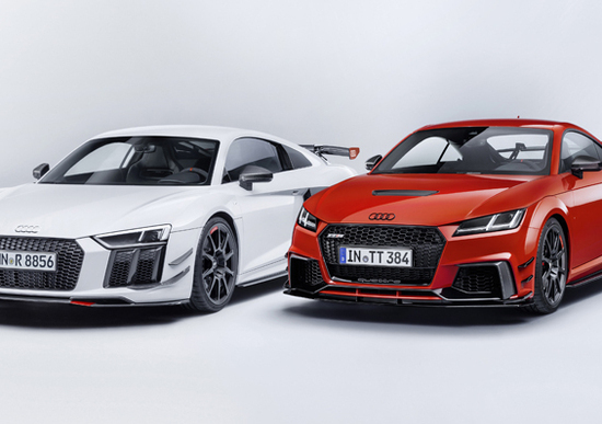 Audi Performance Parts: nuova aerodinamica per R8 e TT RS Audi Performance Parts: nuova aerodinamica per R8 e TT RS