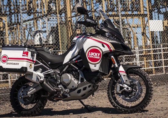 Ducati Multistrada 1200 Enduro Lucky Strike, nuova livrea dagli USA Ducati Multistrada 1200 Enduro Lucky Strike, nuova livrea dagli USA