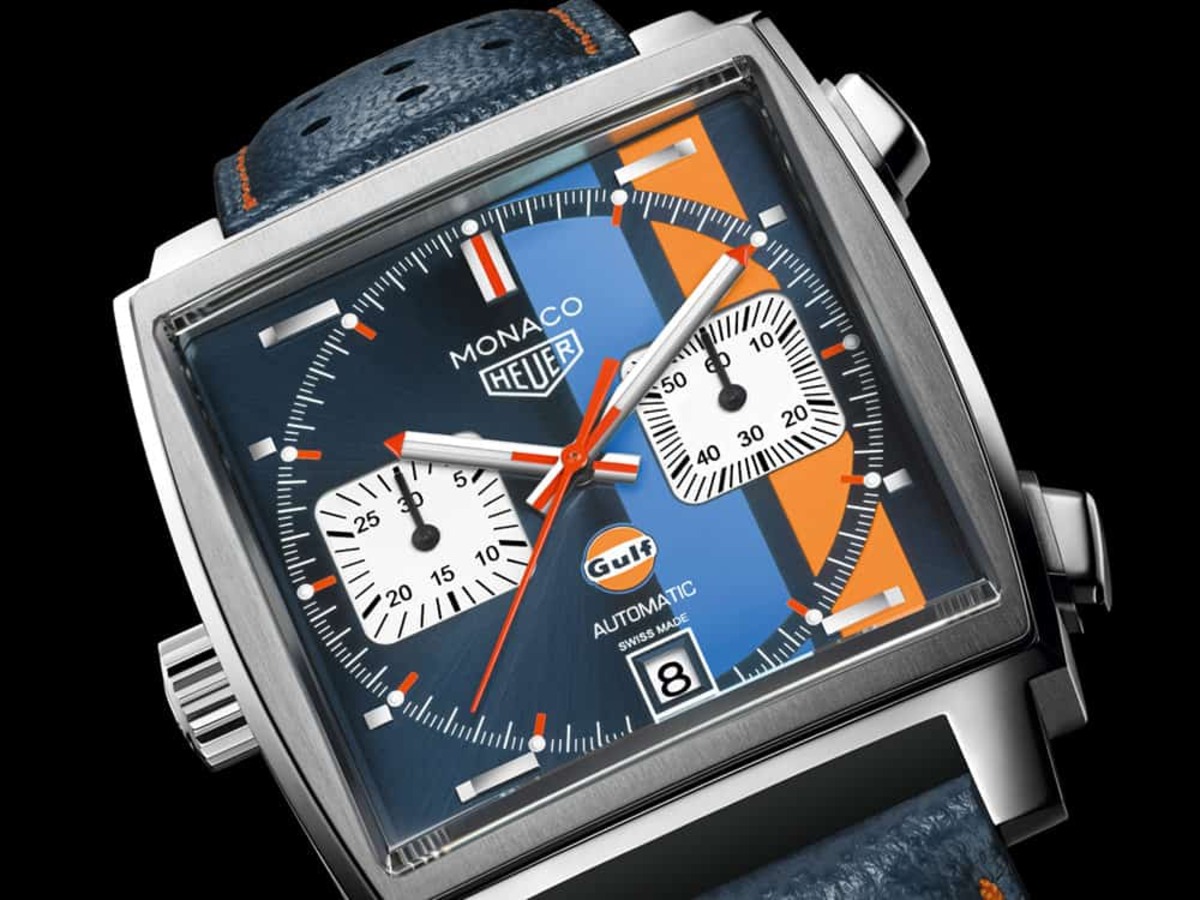 TAG Heuer Monaco Gulf Special Edition, una nuova edizione per i 50 anni di  Gulf Racing - Love2Drive - Moto.it