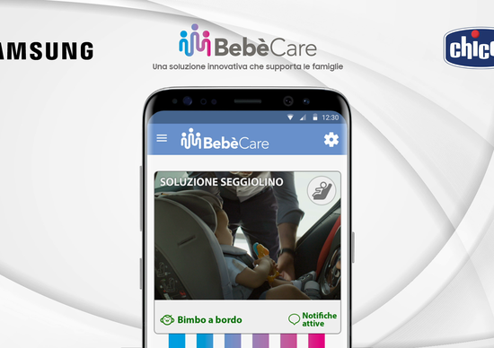 BebéCare, con Samsung e Chicco mai più bimbi dimenticati in auto BebéCare, con Samsung e Chicco mai più bimbi dimenticati in auto