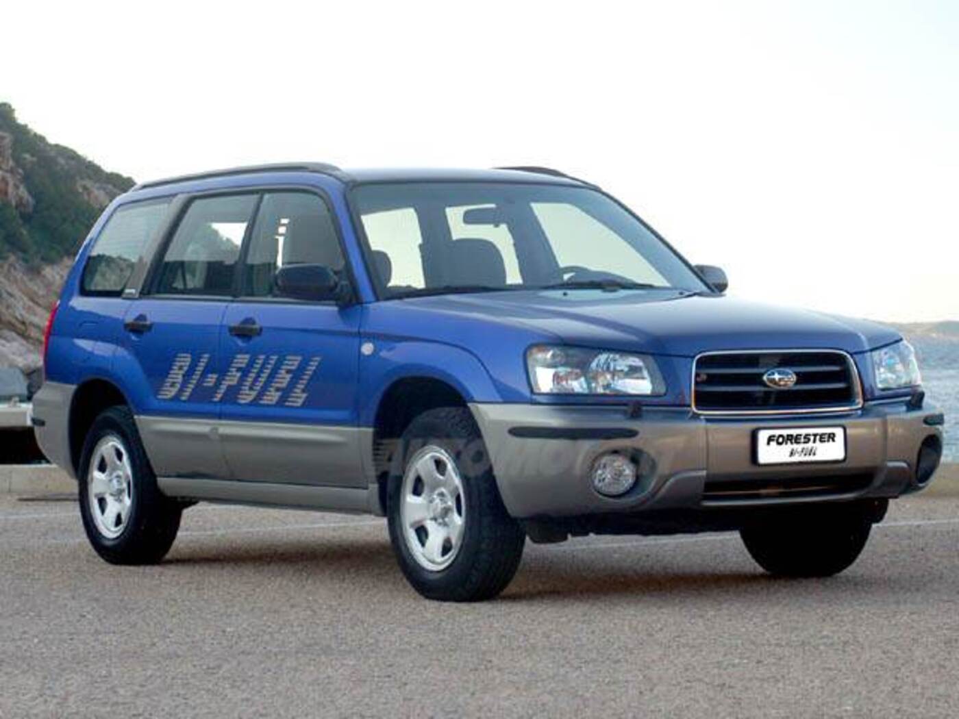 COFANO MOTORE PER SUBARU FORESTER 2003 AL 2005 CON FORO PRESA ARIA