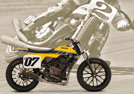 Yamaha DT-07 Flat Track Concept Yamaha DT-07 Flat Track Concept