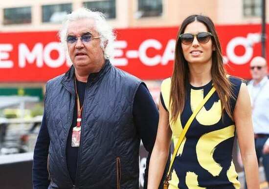 L'ex-dirigente della F1 Flavio Briatore lascia la moglie, Elisabetta Gregoraci