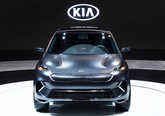 Kia Niro EV Concept, debutto al CES di Las Vegas Kia Niro EV Concept, debutto al CES di Las Vegas