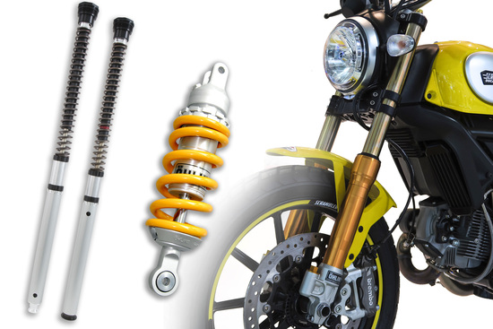 Öhlins per Ducati Scrambler Öhlins per Ducati Scrambler
