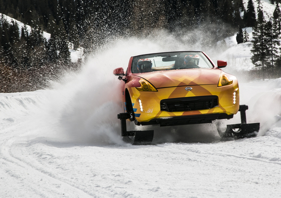 Chicago 2018: Nissan 370Zki, ovvero motoslitta