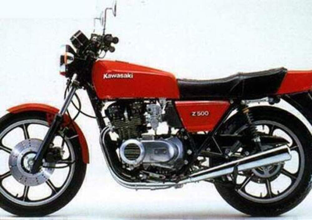 Kawasaki 500Cc Motorcycle