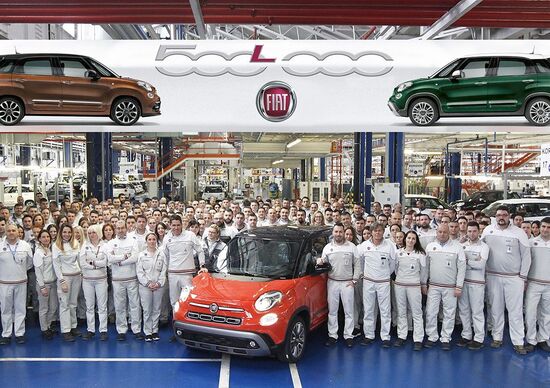 La Fiat 500L raggiunge quota 500.000 La Fiat 500L raggiunge quota 500.000