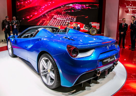 Ferrari al Salone di Francoforte 2015 Ferrari al Salone di Francoforte 2015