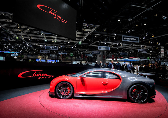 Bugatti Chiron Sport al Salone di Ginevra 2018 Bugatti Chiron Sport al Salone di Ginevra 2018