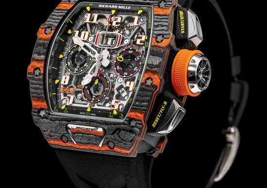Richard Mille e McLaren Automotive, a Ginevra arriva il Flyback RM 11-03 McLaren Richard Mille e McLaren Automotive, a Ginevra arriva il Flyback RM 11-03 McLaren