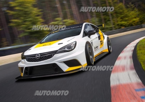 Opel Astra TCR, la nuova Astra scende in pista Opel Astra TCR, la nuova Astra scende in pista