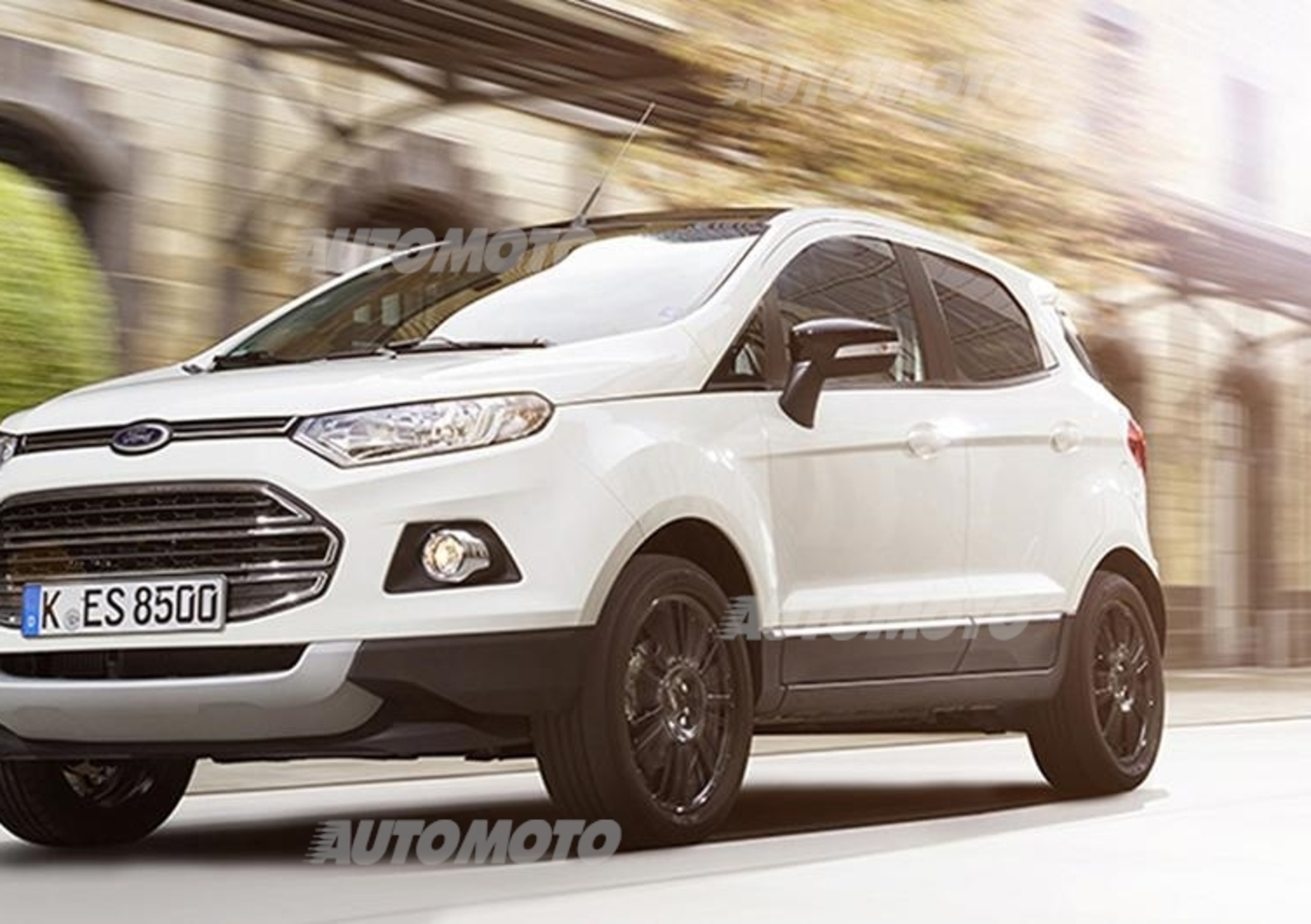Ford EcoSport Restyling Prove Automoto it