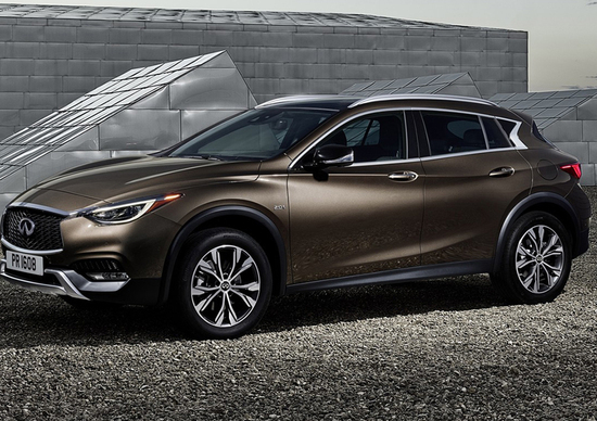 Infiniti QX30: ecco la nuova crossover di lusso Infiniti QX30: ecco la nuova crossover di lusso