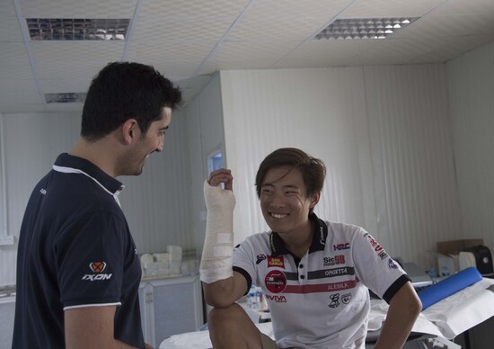 MotoGP, Clinica Mobile. Ottimismo e recupero MotoGP, Clinica Mobile. Ottimismo e recupero