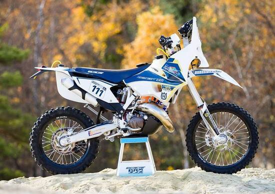 Sylvain Espinasse: alla Dakar con una 125 2 tempi Sylvain Espinasse: alla Dakar con una 125 2 tempi