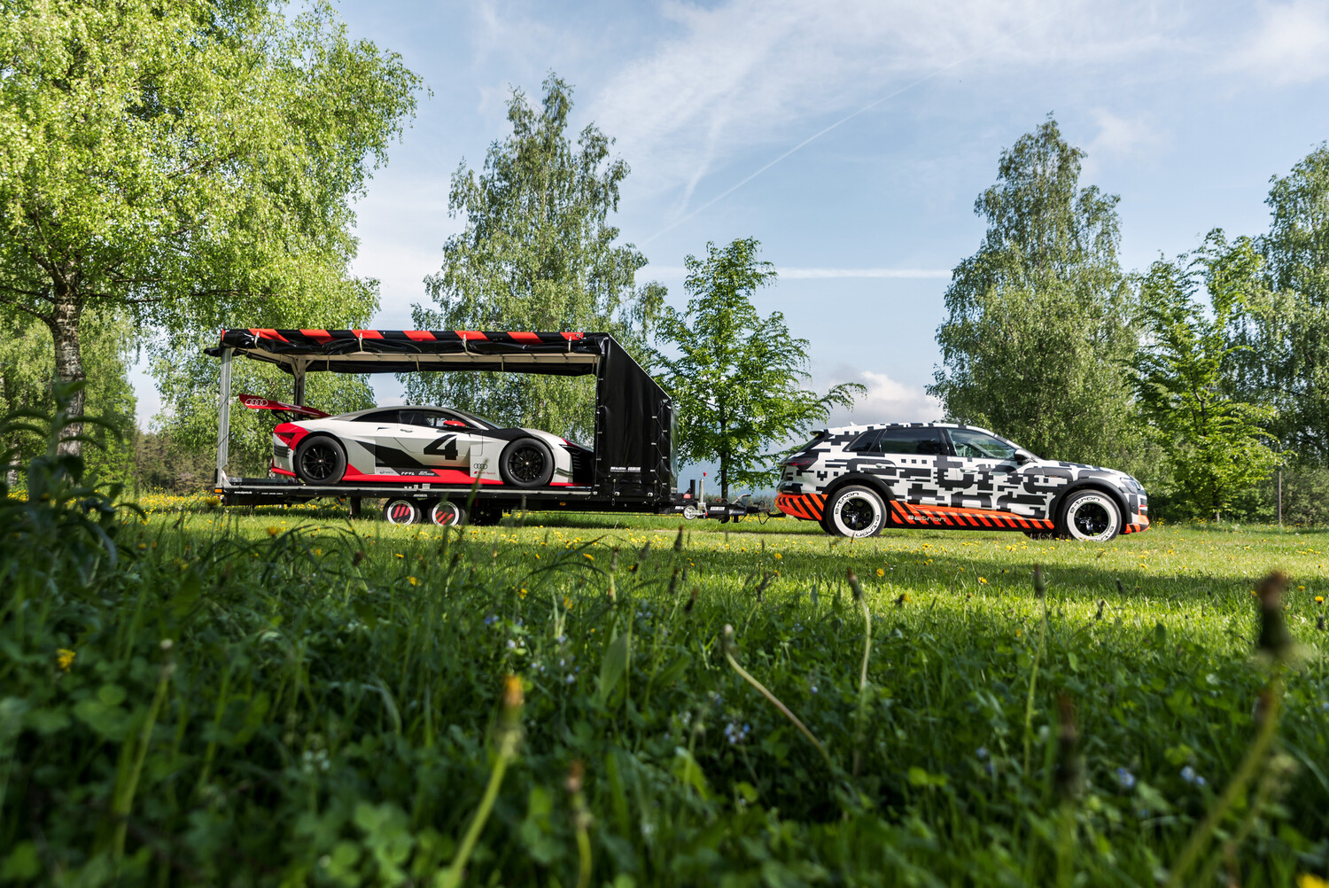 Audi e-tron e Vision GT insieme al raduno di Wörthersee