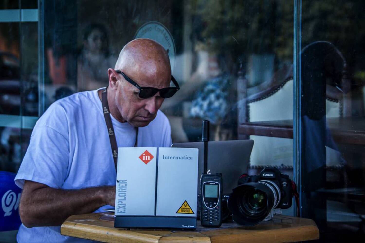 Dakar 2016: Temporary Internet Satellite Café Intermatica