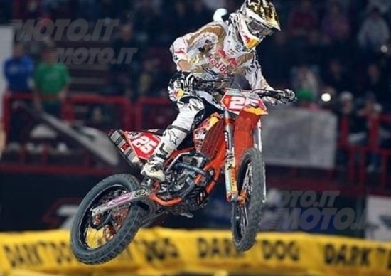 Justin Brayton vince il Supercross di Bercy Justin Brayton vince il Supercross di Bercy