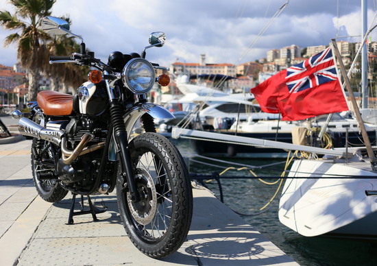 Kawasaki W800 Scrambler by HSC Kawasaki W800 Scrambler by HSC