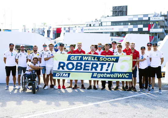 DTM 2018, Misano. Un augurio di pronta guarigione a Robert Wickens DTM 2018, Misano. Un augurio di pronta guarigione a Robert Wickens
