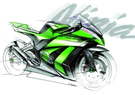 La Kawasaki Ninja ZX-10R 2011 La Kawasaki Ninja ZX-10R 2011