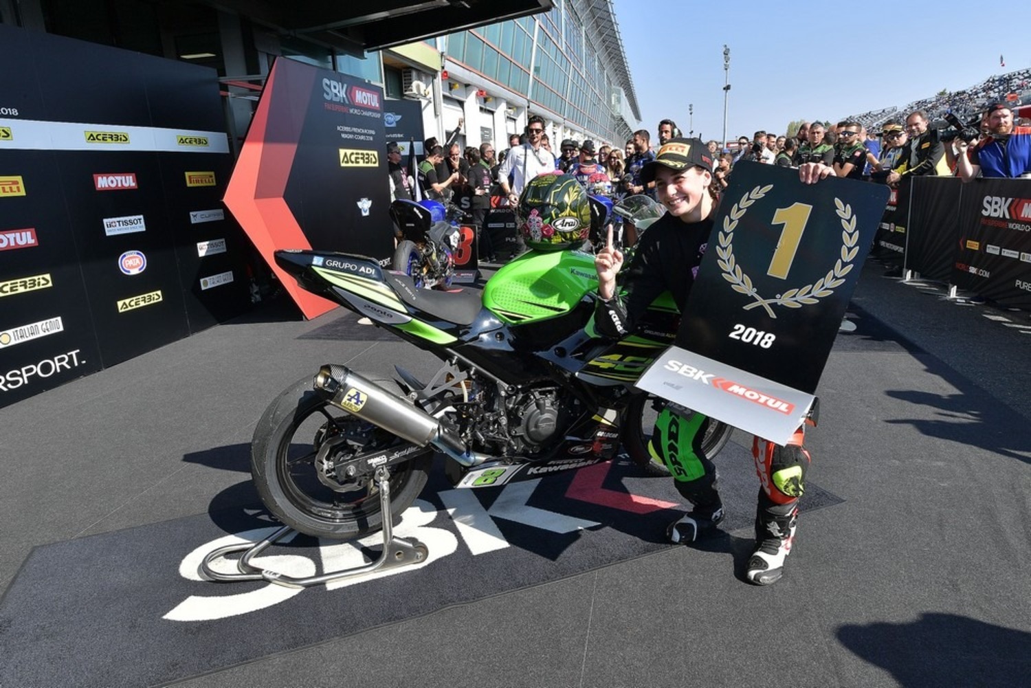 Ana Carrasco, la prima campionessa del motociclismo