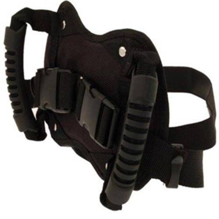 Cintura Di Sicurezza Per Moto Con 4 Maniglie - Per Passeggeri E Bambini - Tessuto Oxford 600D - Foto 8