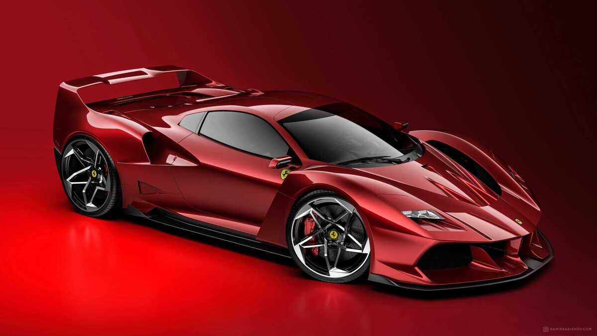 Ferrari F40, nuovo modello? No, solo come sarebbe oggi News Automoto.it