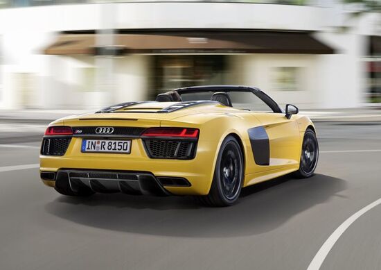 Nuova Audi R8 Spyder, la scoperta Nuova Audi R8 Spyder, la scoperta