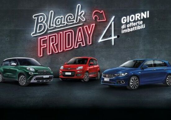 Promozioni e sconti auto: 4 giorni di Black Friday Fiat e Lancia Promozioni e sconti auto: 4 giorni di Black Friday Fiat e Lancia