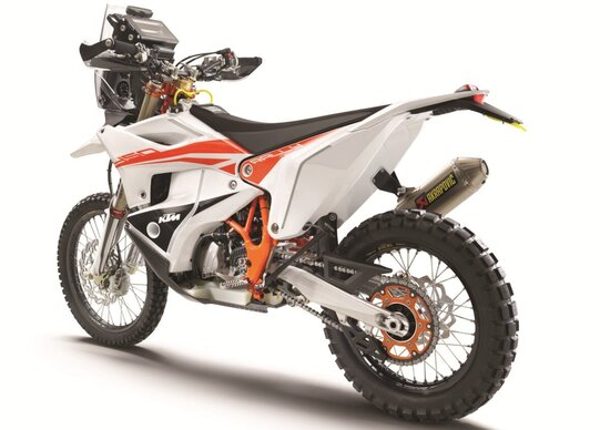 Richiamo KTM 450 Rally Replica 2019: serbatoio posteriore Richiamo KTM 450 Rally Replica 2019: serbatoio posteriore