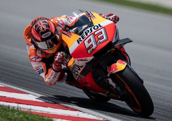 MotoGP test. Márquez: Pensavo di non poter guidare MotoGP test. Márquez: Pensavo di non poter guidare