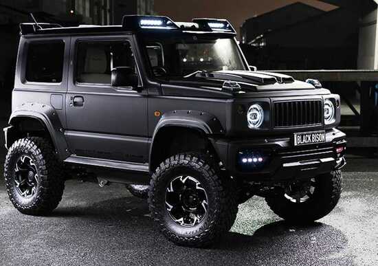 Suzuki Jimny, ecco la Black Bison edition. Che look! Suzuki Jimny, ecco la Black Bison edition. Che look!