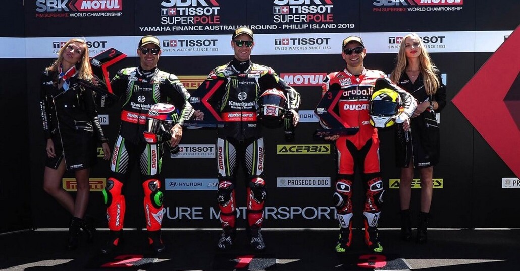 SBK 2019. Rea si aggiudica la Superpole di Phillip Island