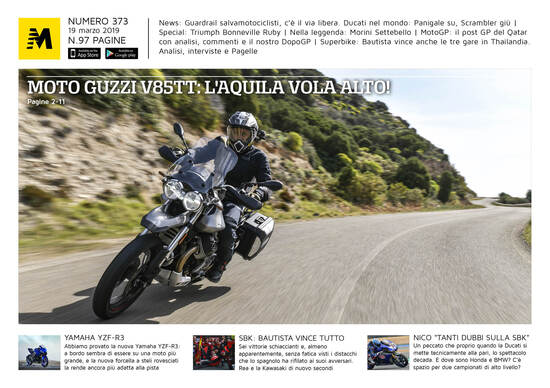 Magazine n° 373, scarica e leggi il meglio di Moto.it Magazine n° 373, scarica e leggi il meglio di Moto.it
