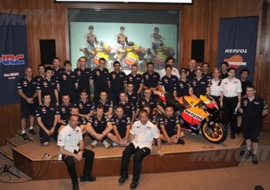 Presentato il Team Honda Repsol Presentato il Team Honda Repsol