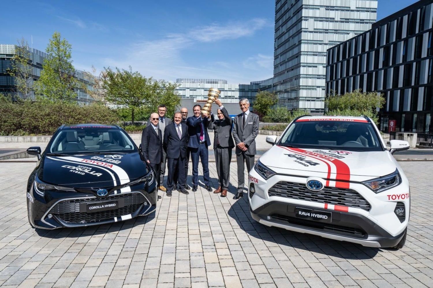 Giro d'Italia 2019: Toyota auto ufficiale