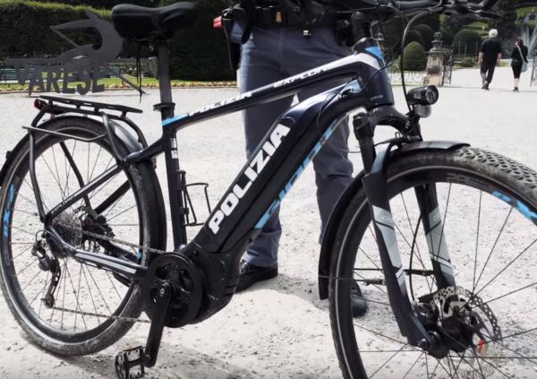 Polizia, la prima pattuglia sulleBike