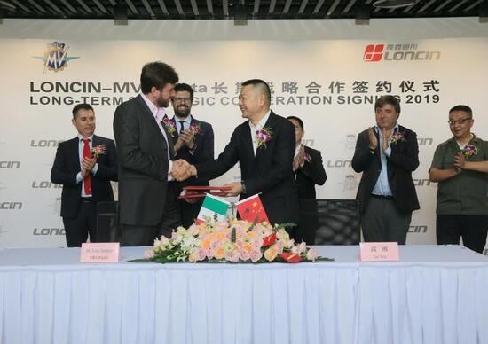 MV Agusta e Loncin insieme per piccole cilindrate MV Agusta e Loncin insieme per piccole cilindrate
