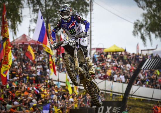 MX 2019. GP della Repubblica Ceca. Romain Febvre Re di Loket MX 2019. GP della Repubblica Ceca. Romain Febvre Re di Loket