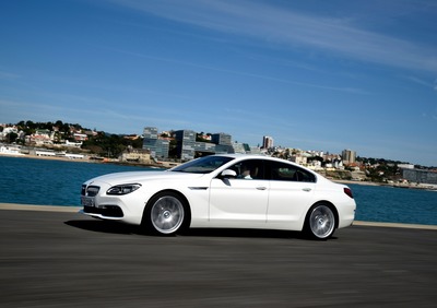 modello di automobile bianco F06 Paragon 1:18 Modello esclusivamente Da Collezione modello prefabbricato 2012 BMW 6er Gran Coupé 