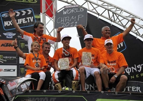 Cairoli e Roczen campioni del mondo Cairoli e Roczen campioni del mondo