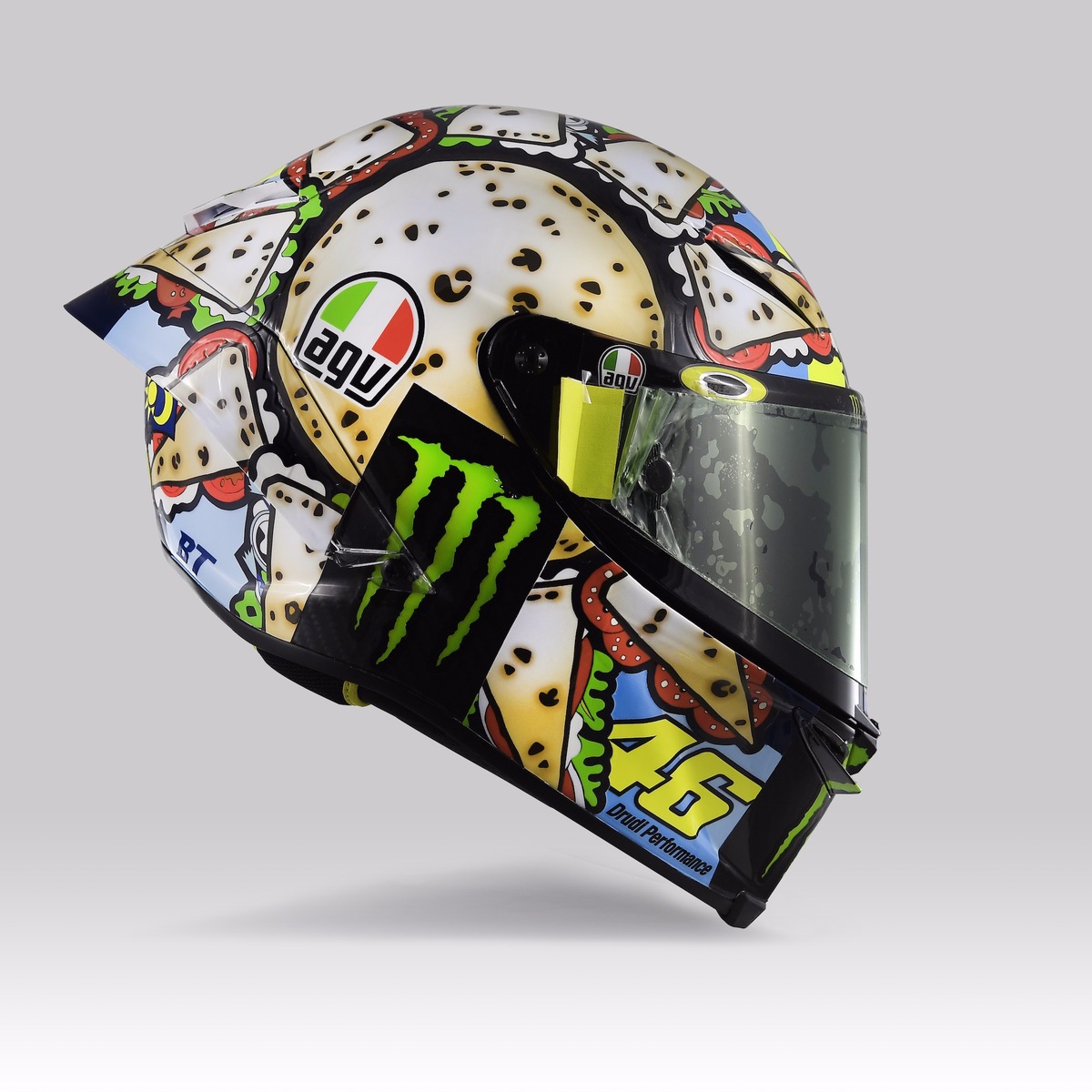 Valentino Rossi: un casco per mangiarsi Misano - Accessori - Moto.it