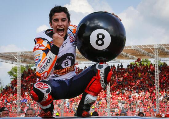 MotoGP 2019. Marc Marquez: Non sono ossessionato dai titoli di Rossi e Agostini MotoGP 2019. Marc Marquez: Non sono ossessionato dai titoli di Rossi e Agostini